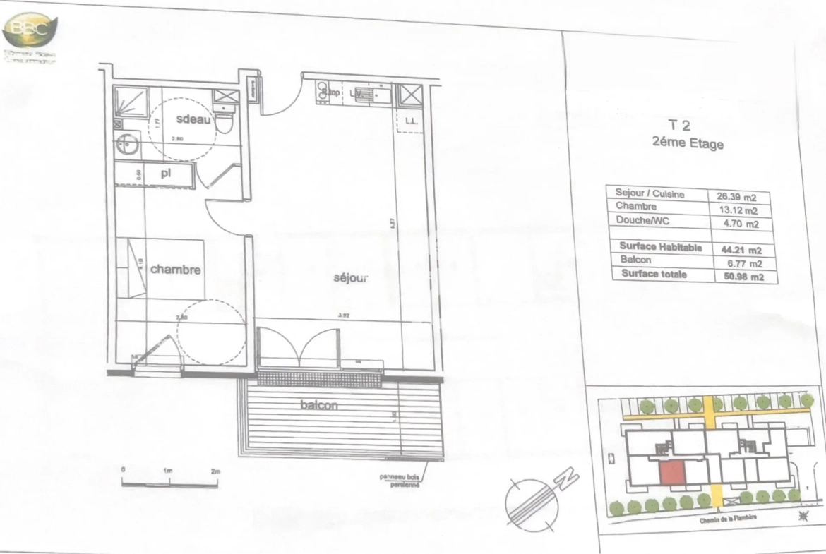 Investissez dans un appartement T2 rénové de 44m² à Purpan, Toulouse 
