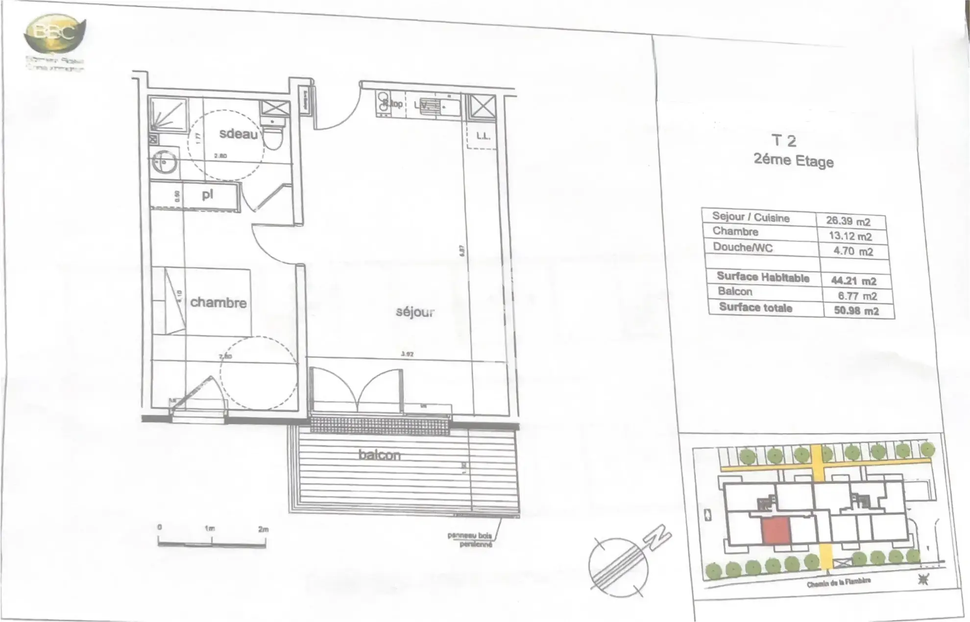 Investissez dans un appartement T2 rénové de 44m² à Purpan, Toulouse 