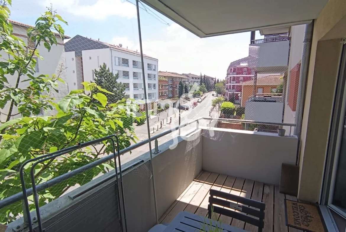 Investissez dans un appartement T2 rénové de 44m² à Purpan, Toulouse 