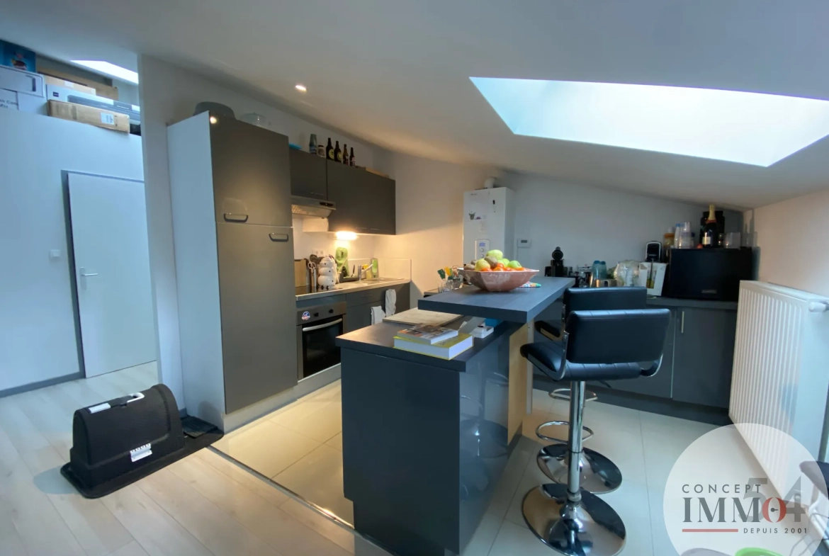 Immeuble de rapport à Pompey avec 2 appartements rénovés et revenu locatif de 15 840 €/an 
