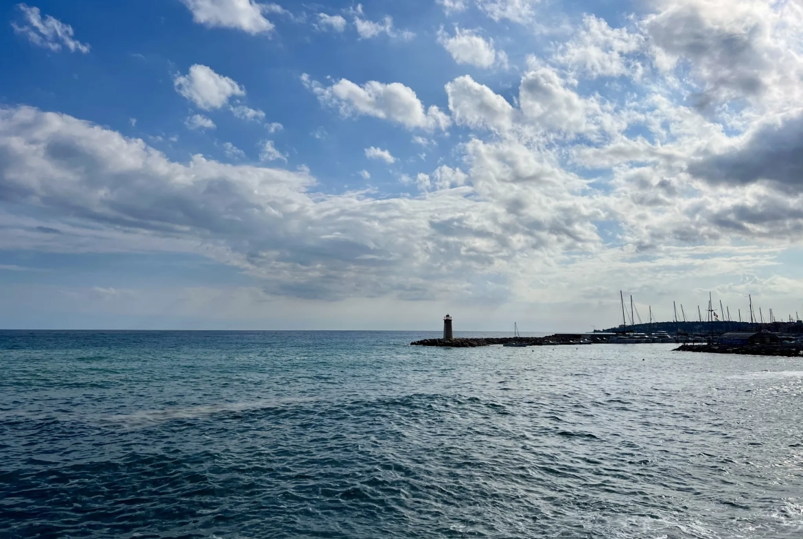 Studio en front de mer à Menton Garavan – Appartement loué, proche mer 