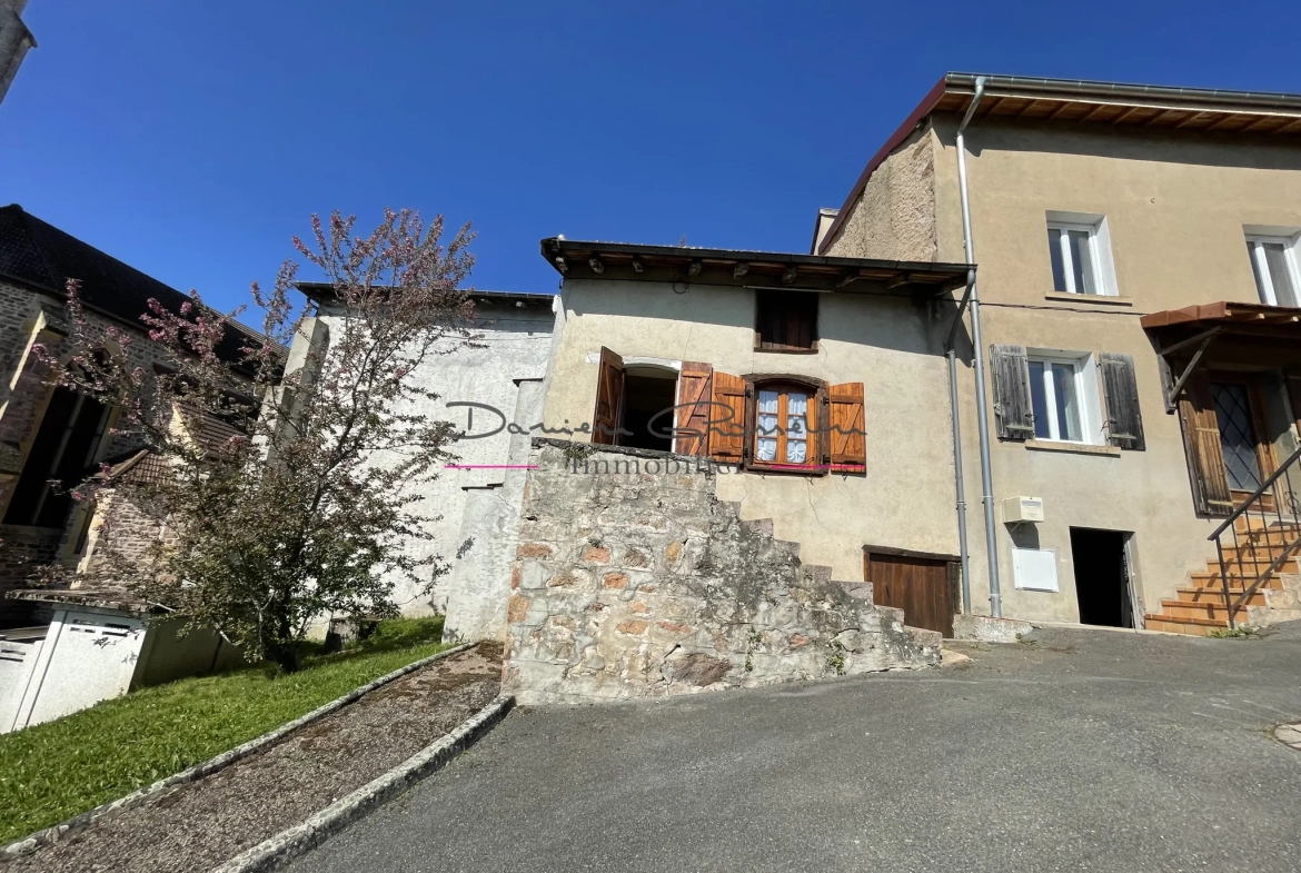 Maison de village à Thizy avec jardin et garage - Opportunité à rénover 