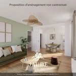 Appartement F6 de 106m² avec parking et Vue sur le Puy de Dôme à Clermont-Ferrand