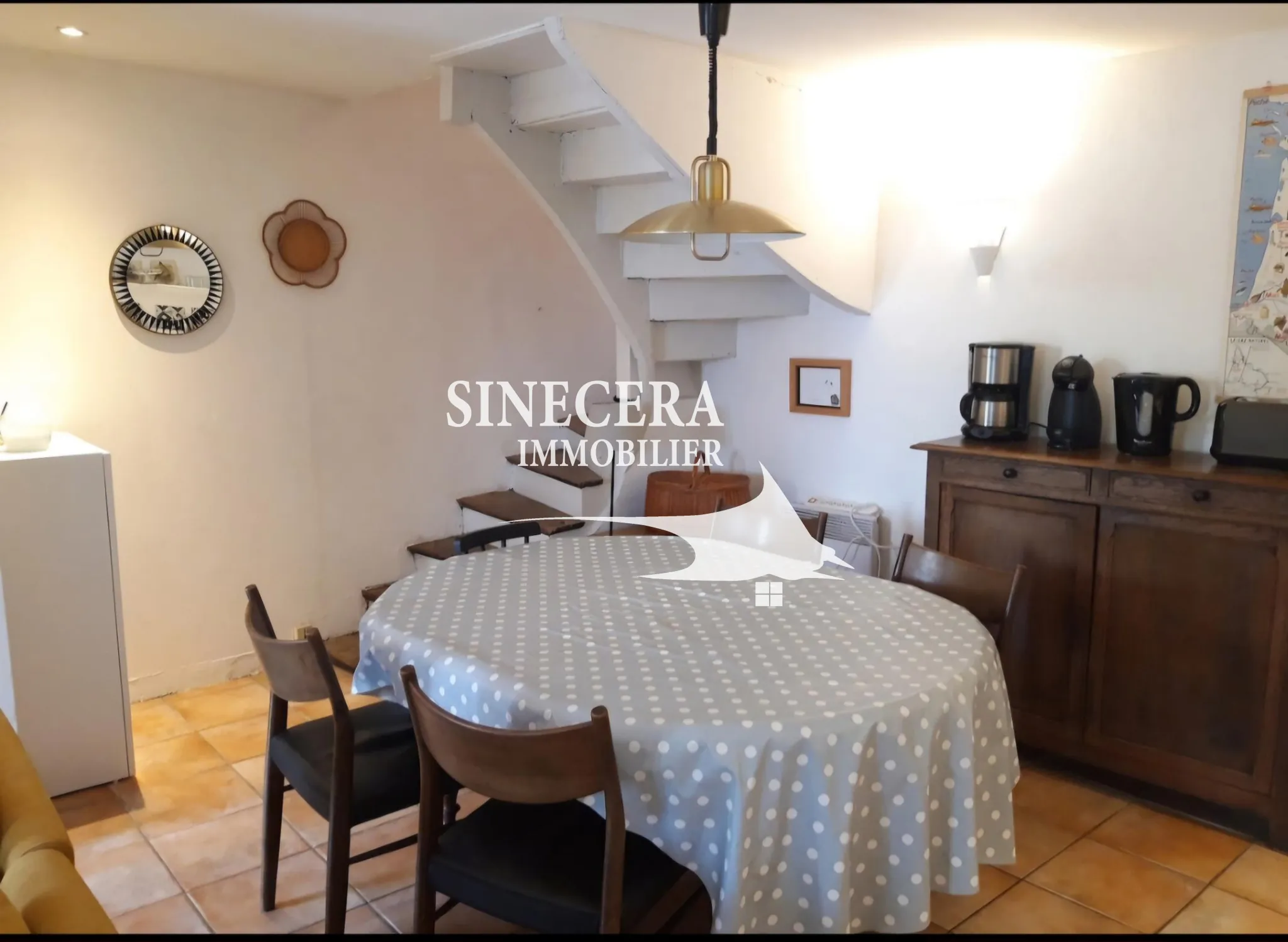 Maison de ville de 90m² à Ribérac avec jardin et commodités proches 