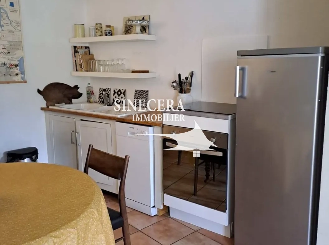 Maison de ville de 90m² à Ribérac avec jardin et commodités proches 