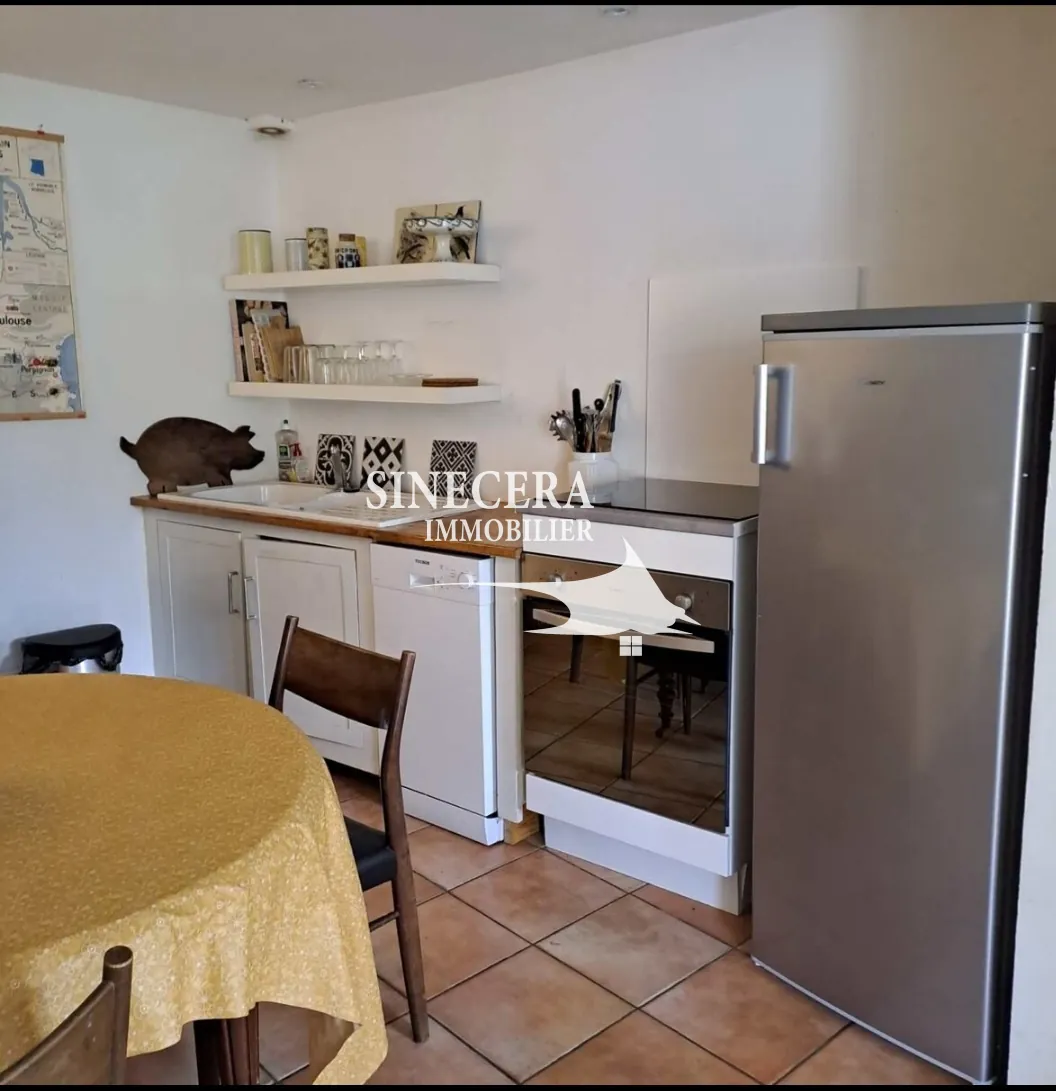 Maison de ville de 90m² à Ribérac avec jardin et commodités proches 