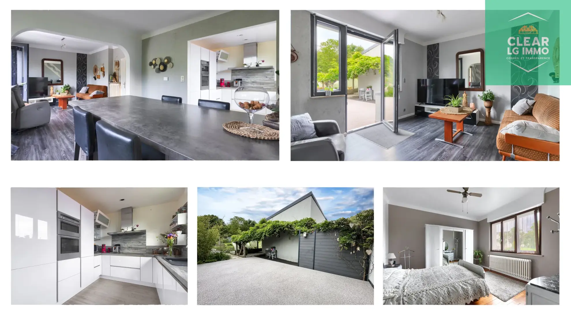 Maison 140 m² à Farébersviller avec terrasse, grands garages et jardin 