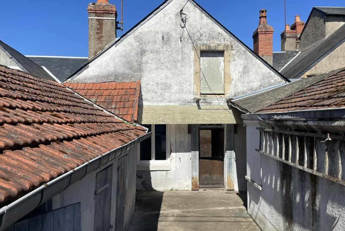 Maison de plain-pied à Prémery avec terrasse et dépendance – Idéalement située 