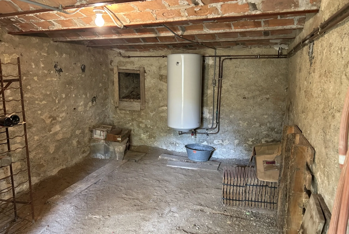 Charmante maison en pierres avec dépendances à Nolay - grand terrain 7061 m² 