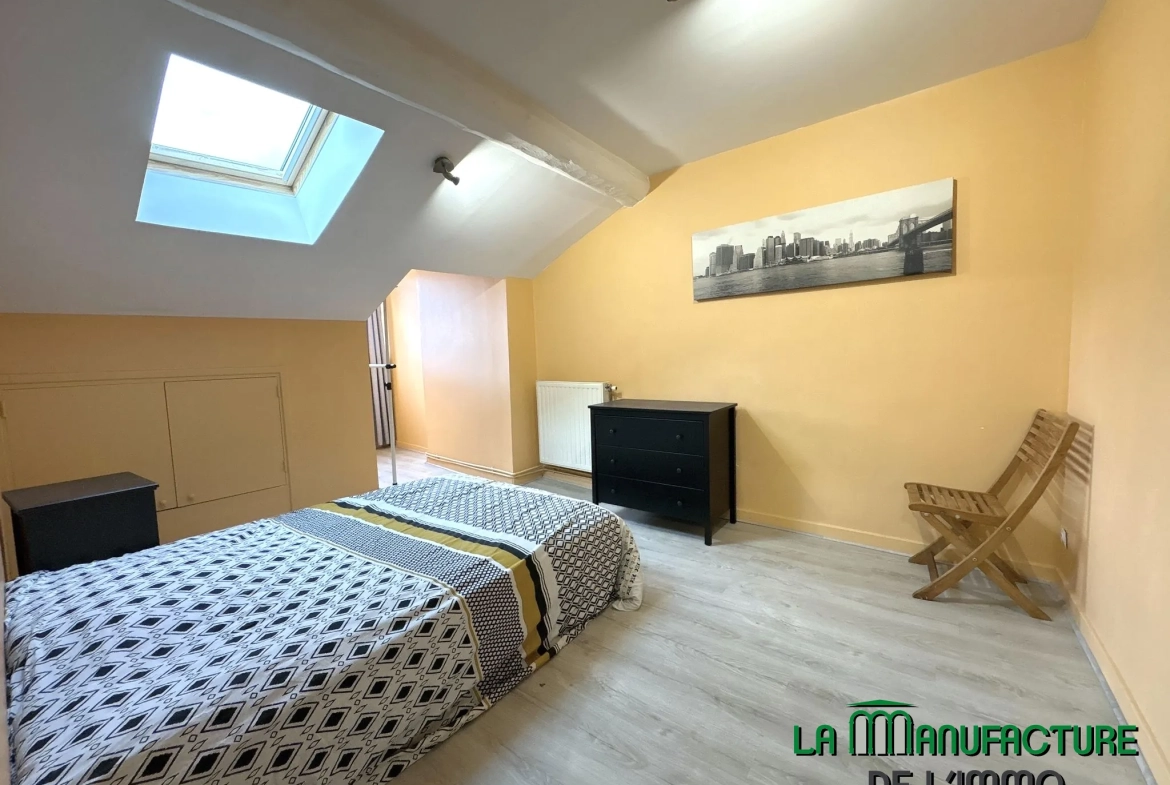 Appartement F3 meublé à Saint-Étienne idéal pour investissement ou résidence principale 
