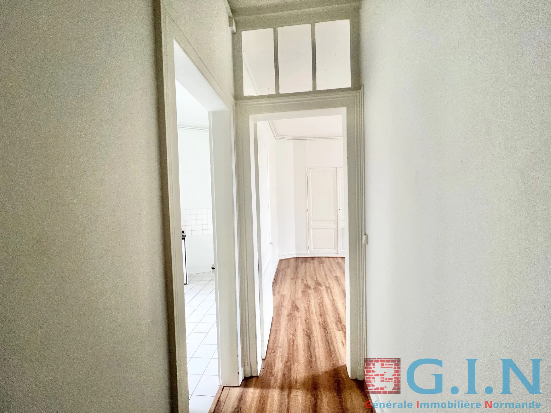 Appartement T1 lumineux de 37,30 m² à vendre à Rouen, secteur Place Saint-Marc 