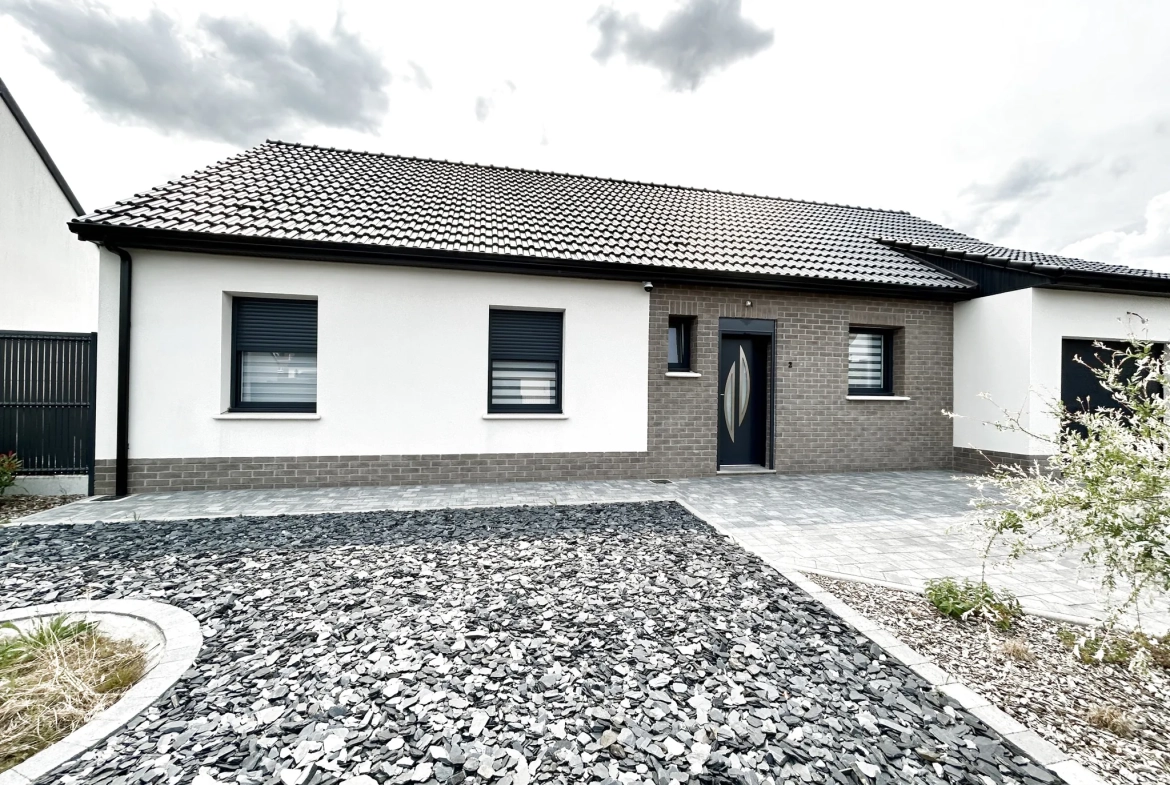 Maison individuelle neuve en plain-pied à Montigny-en-Gohelle 
