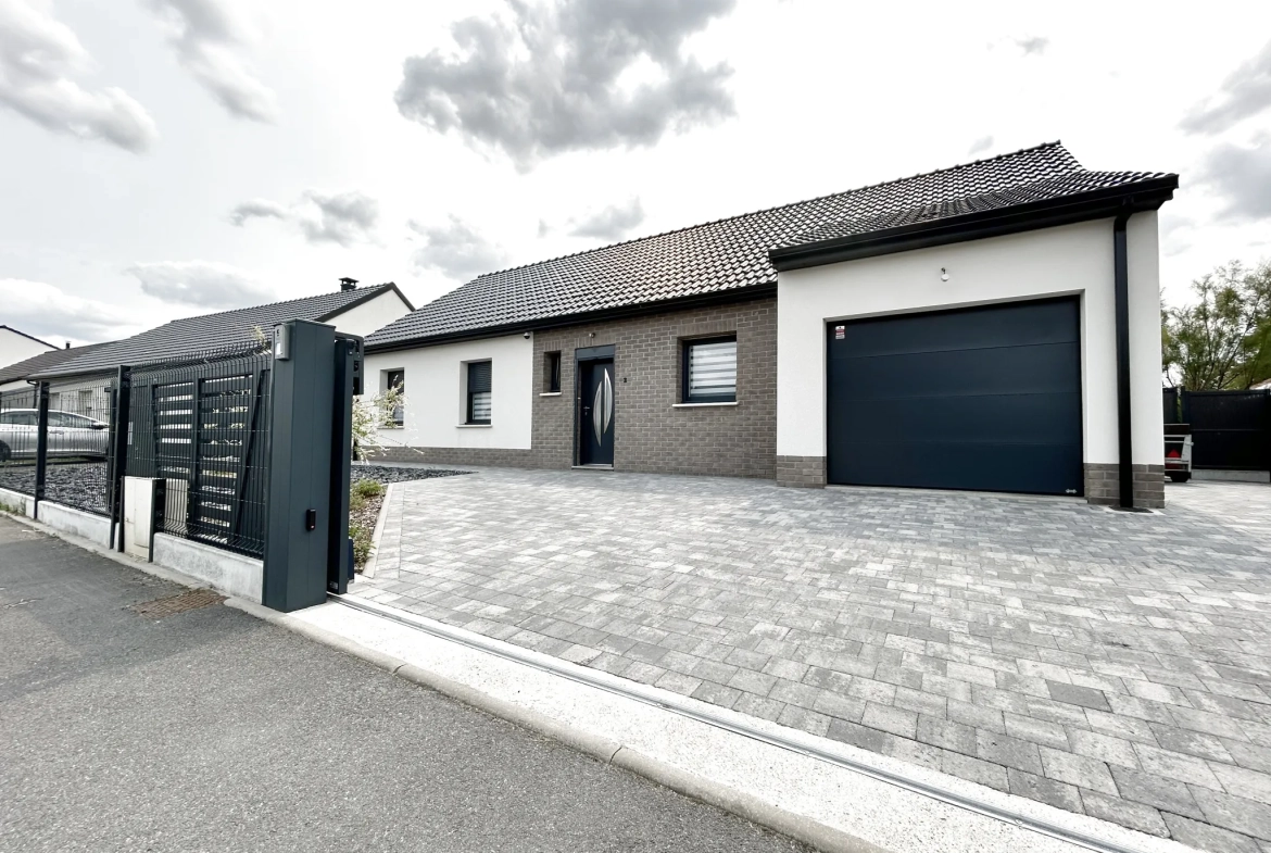 Maison individuelle neuve en plain-pied à Montigny-en-Gohelle 