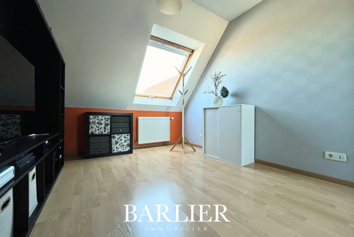 Appartement 3 pièces lumineux avec vue dégagée à Gerstheim 