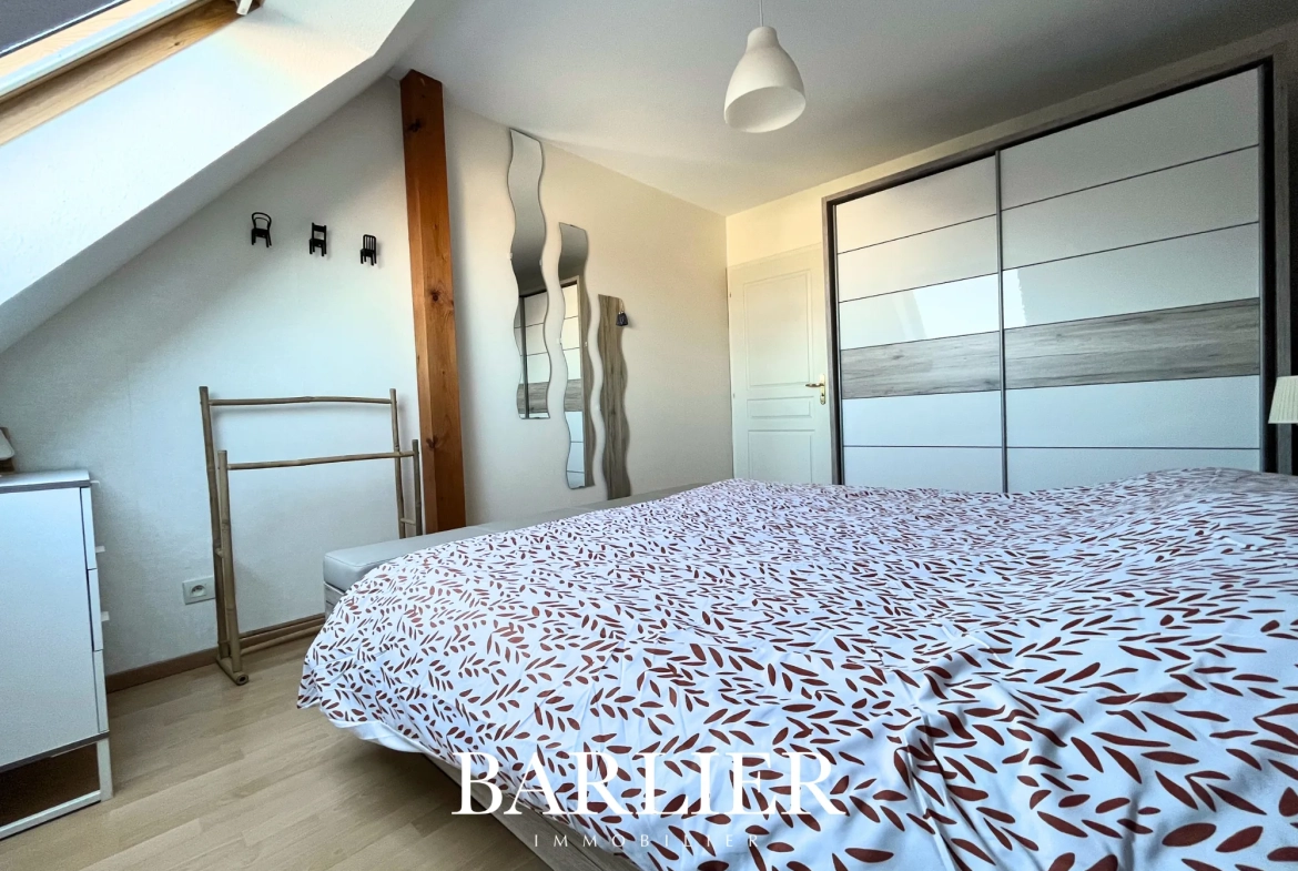 Appartement 3 pièces lumineux avec vue dégagée à Gerstheim 