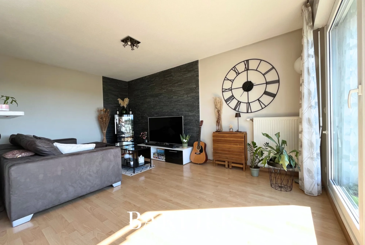 Appartement 3 pièces lumineux avec vue dégagée à Gerstheim 