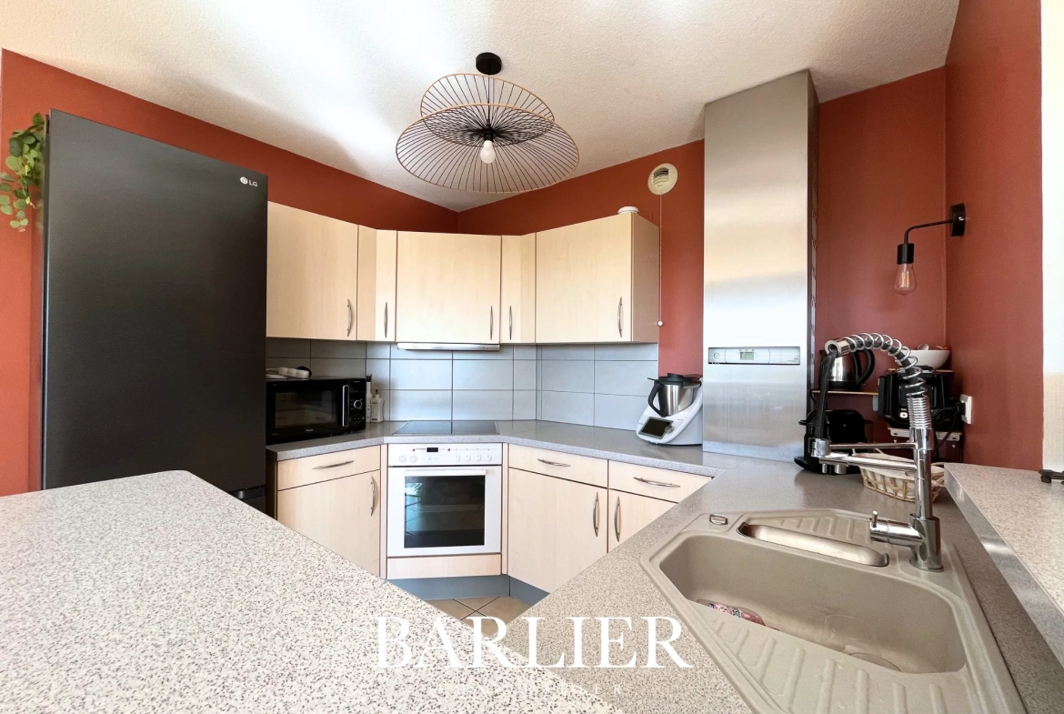 Appartement 3 pièces lumineux avec vue dégagée à Gerstheim 
