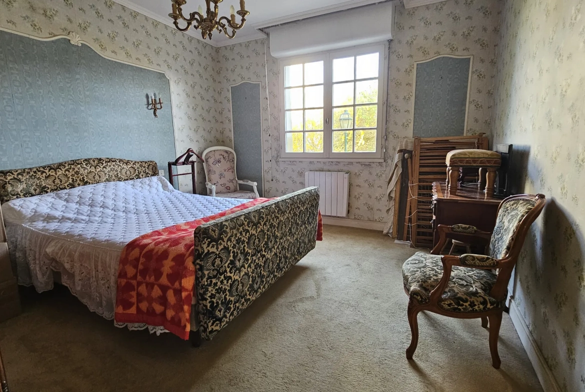 Maison néo-bretonne à proximité du centre-ville de Lanveoc – 4 chambres, grand volume 