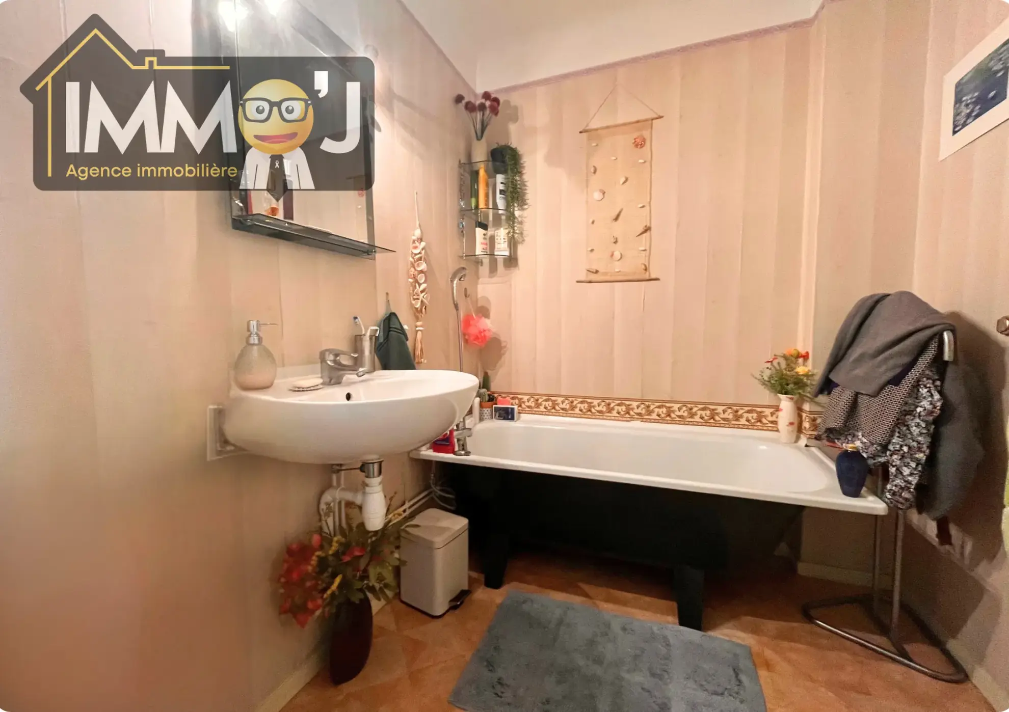 Appartement 3 chambres à Vandoeuvre-lès-Nancy avec garage et balcon 