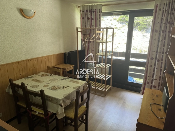 Appartement de 22m² avec balcon à Villarodin Bourget dans la résidence LE TETRA