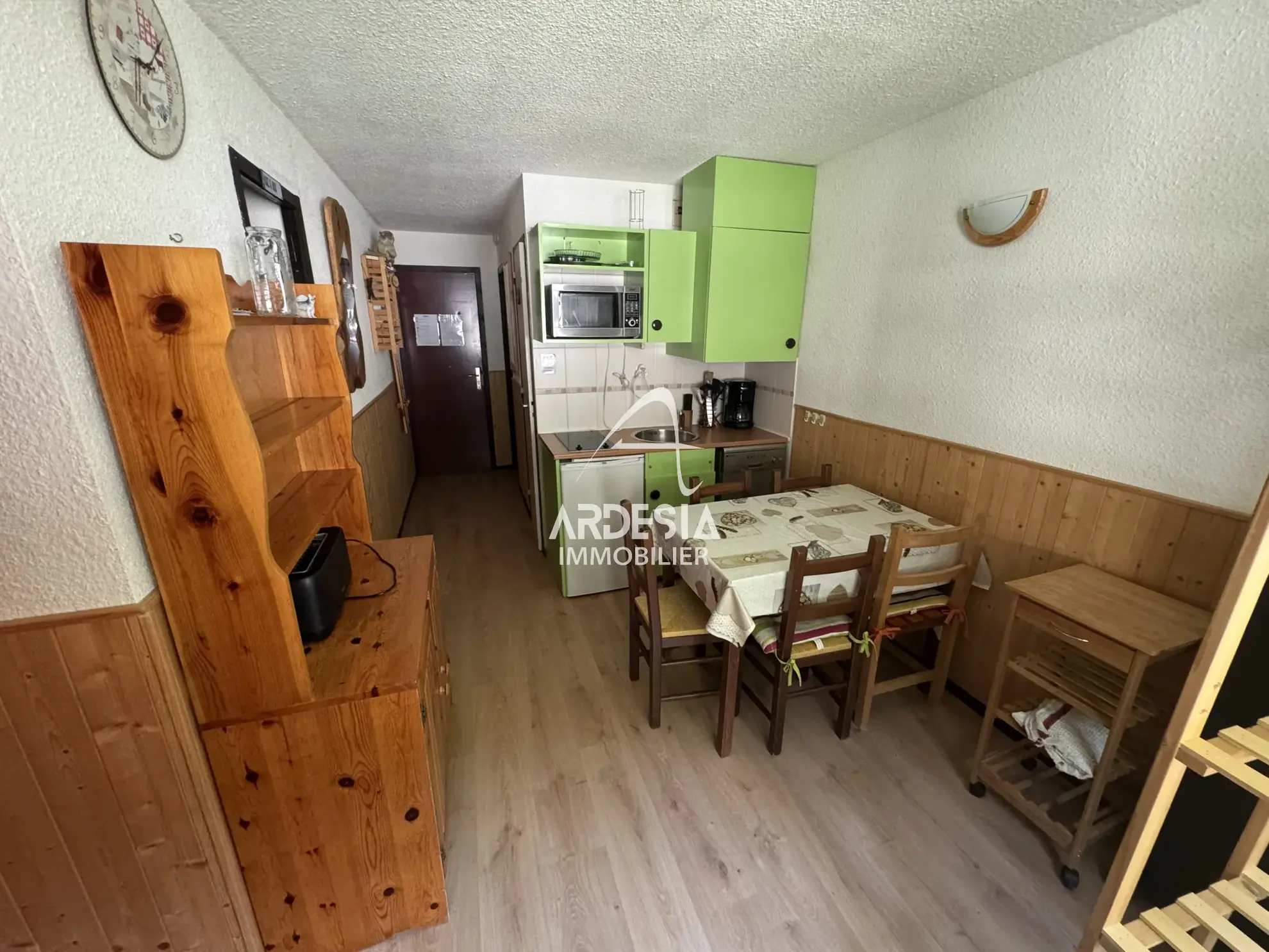 Appartement de 22m² avec balcon à Villarodin Bourget dans la résidence LE TETRA 