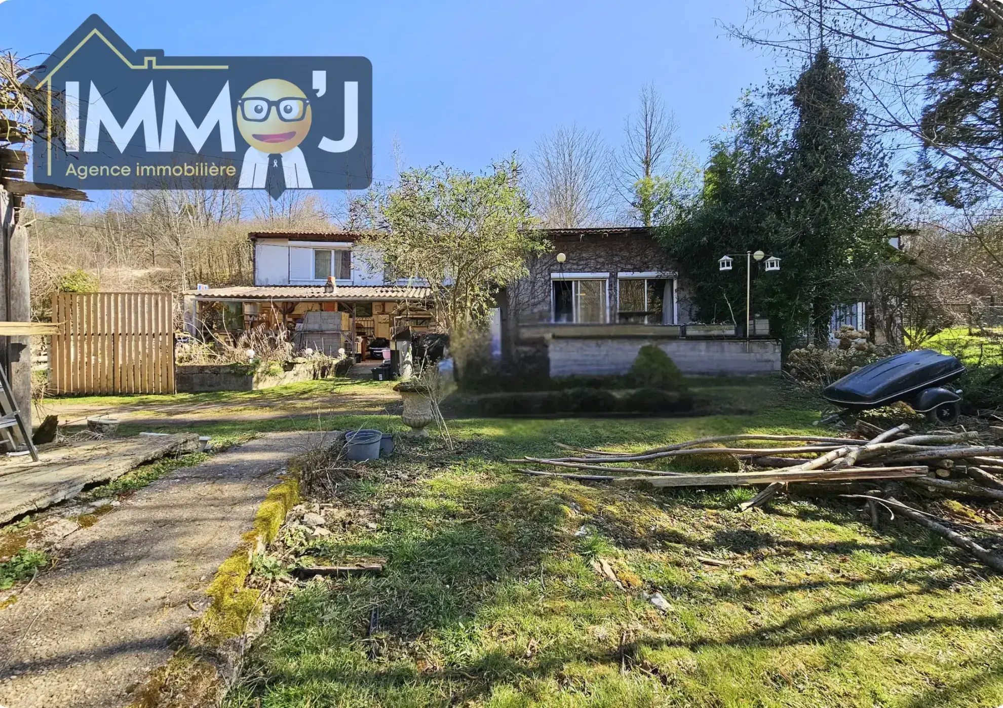 Maison à Maron de 4 pièces avec jardin, terrasse et dépendances à vendre près de Nancy 