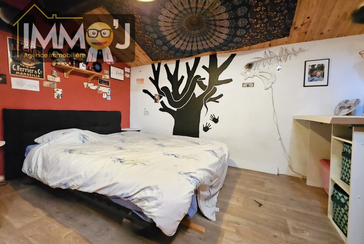 Maison à Maron de 4 pièces avec jardin, terrasse et dépendances à vendre près de Nancy 