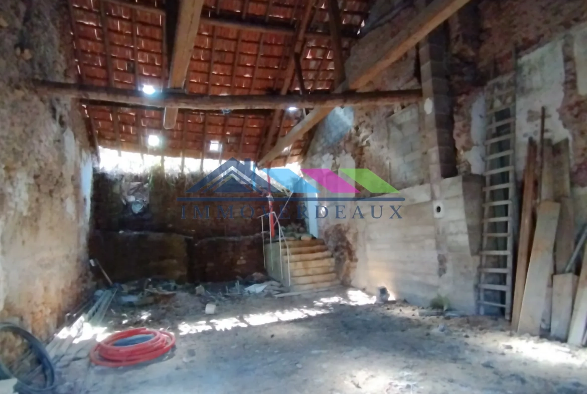 Garage à rénover de 100 m² à Celles-sur-Plaine, idéal pour stockage ou gîte 