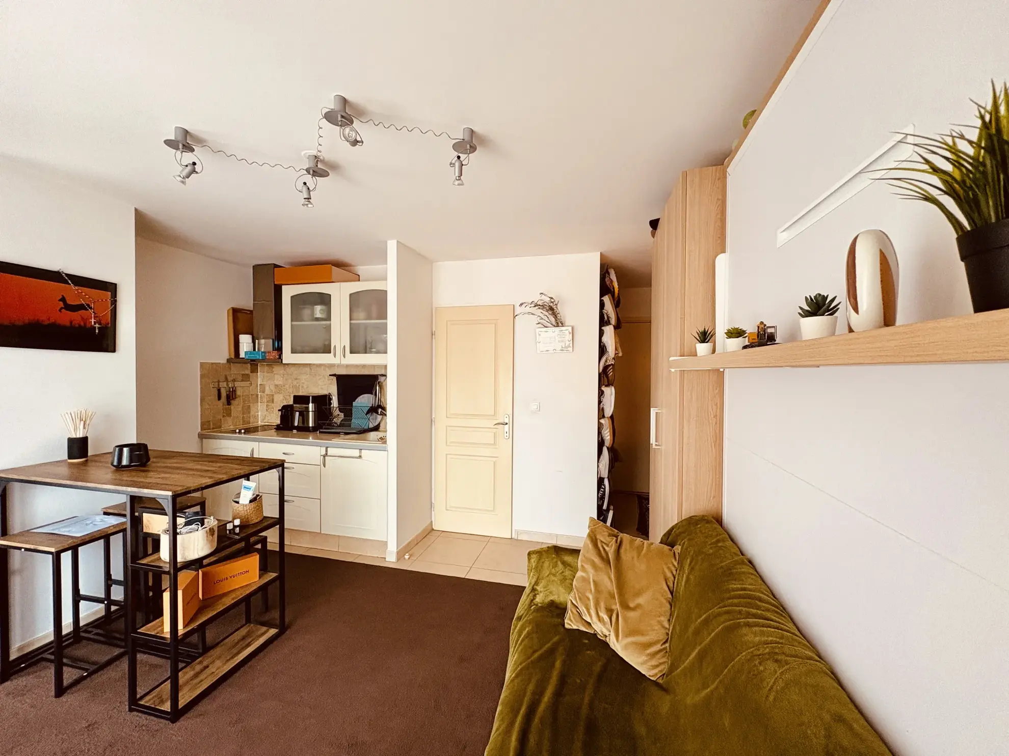 Studio en hypercentre de Sainte-Maxime avec vue et loggia - 21,75 m² 