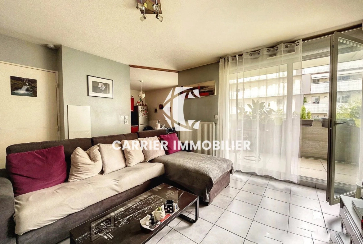 Appartement T1 bis avec balcon à Lyon 8, quartier Bachut 