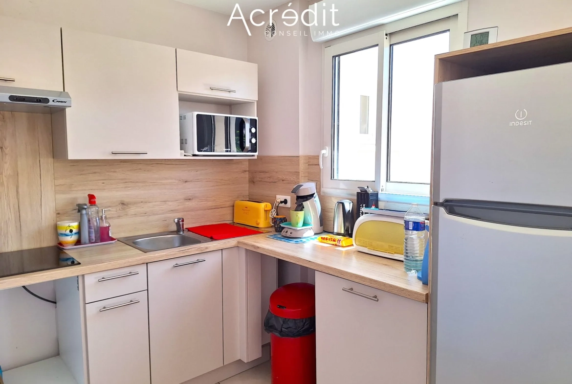 A vendre appartement F2 de 40 m² avec terrasse à Béziers idéalement situé 