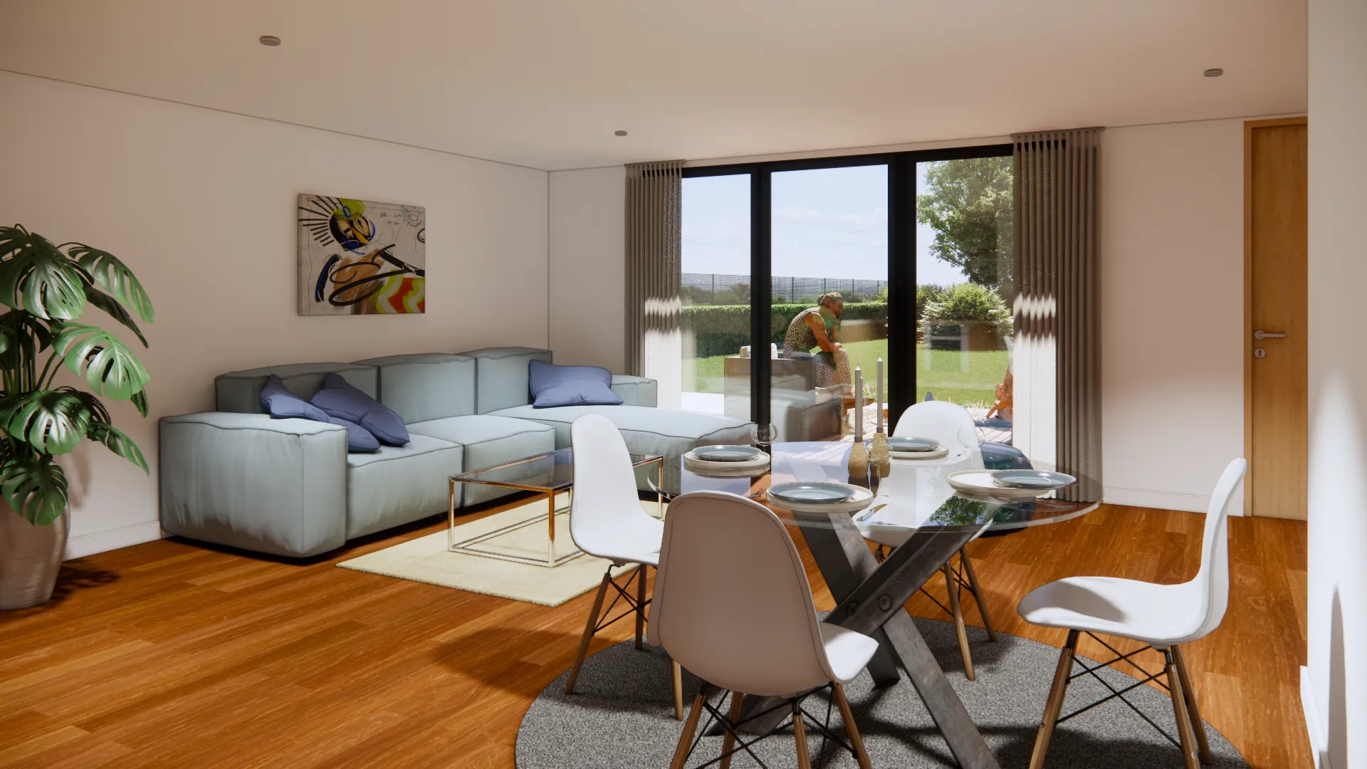 Maison neuve de 96 m² avec jardin à Buellas, livraison 2026, conforme RE2020 