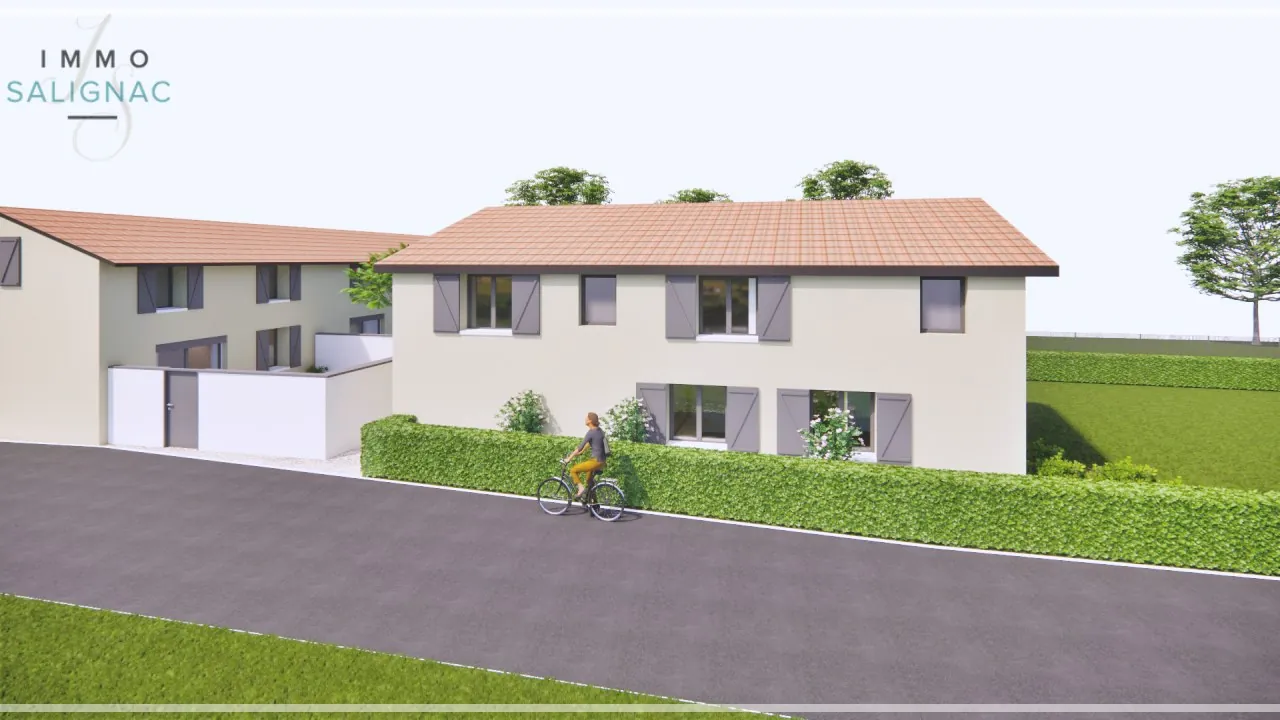 Maison neuve de 96 m² avec jardin à Buellas, livraison 2026, conforme RE2020 