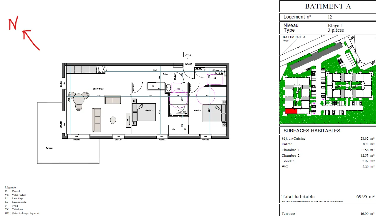 Appartements neufs à vendre à Aressy avec parking et terrasses 