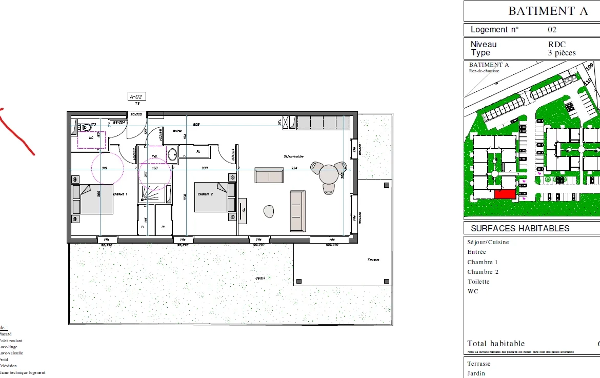Appartements neufs à vendre à Aressy avec parking et terrasses 