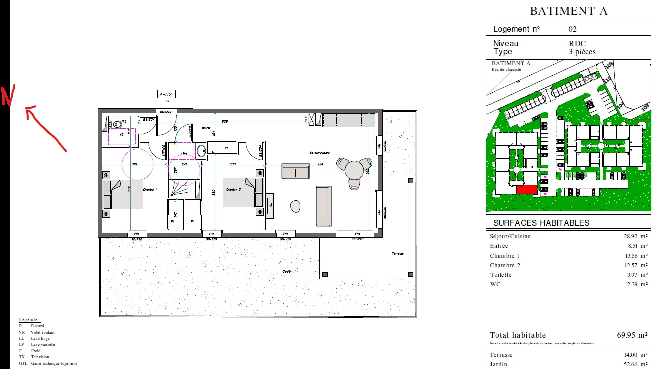 Appartements neufs à vendre à Aressy avec parking et terrasses 