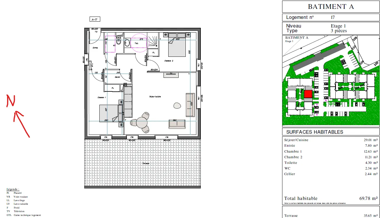 Appartements neufs à vendre à Aressy avec parking et terrasses 