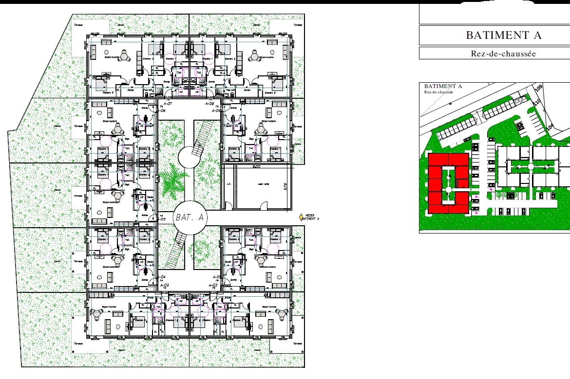 Appartements neufs à vendre à Aressy avec parking et terrasses 