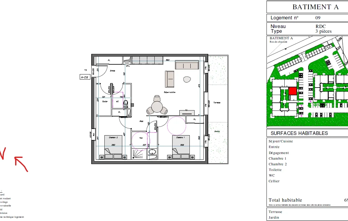 Appartements neufs à vendre à Aressy avec parking et terrasses 