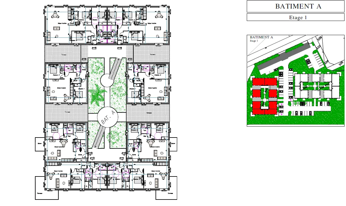 Appartements neufs à vendre à Aressy avec parking et terrasses 