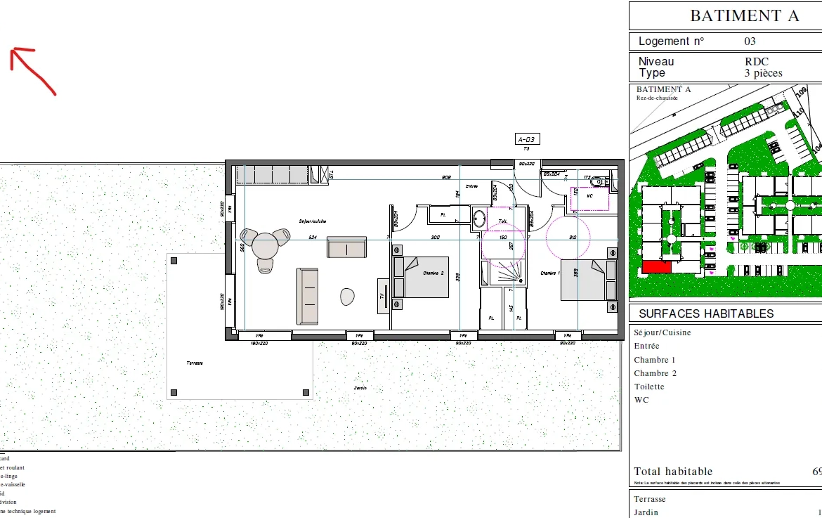 Appartements neufs à vendre à Aressy avec parking et terrasses 