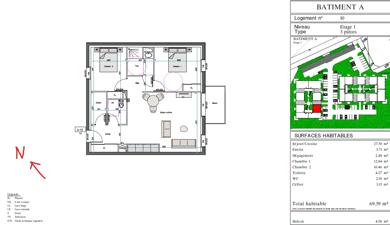 Appartements neufs à vendre à Aressy avec parking et terrasses 