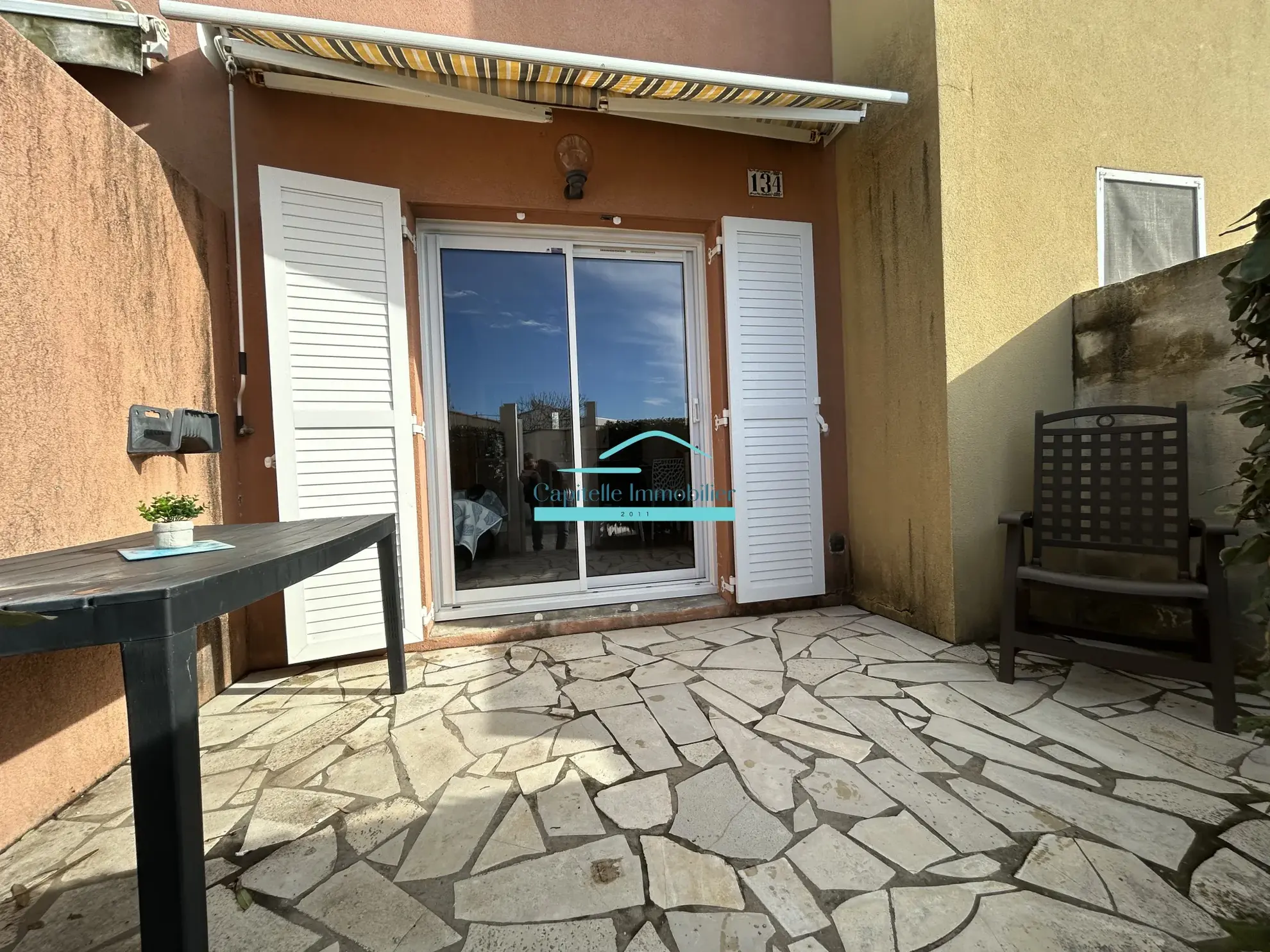 Maison T3 meublée avec terrasse et garage à Frontignan Plage 