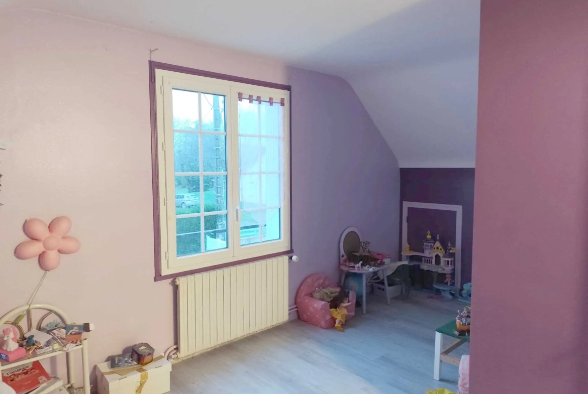 Maison spacieuse de 127m² à Courtomer avec sous-sol et terrain de 1000 m² 