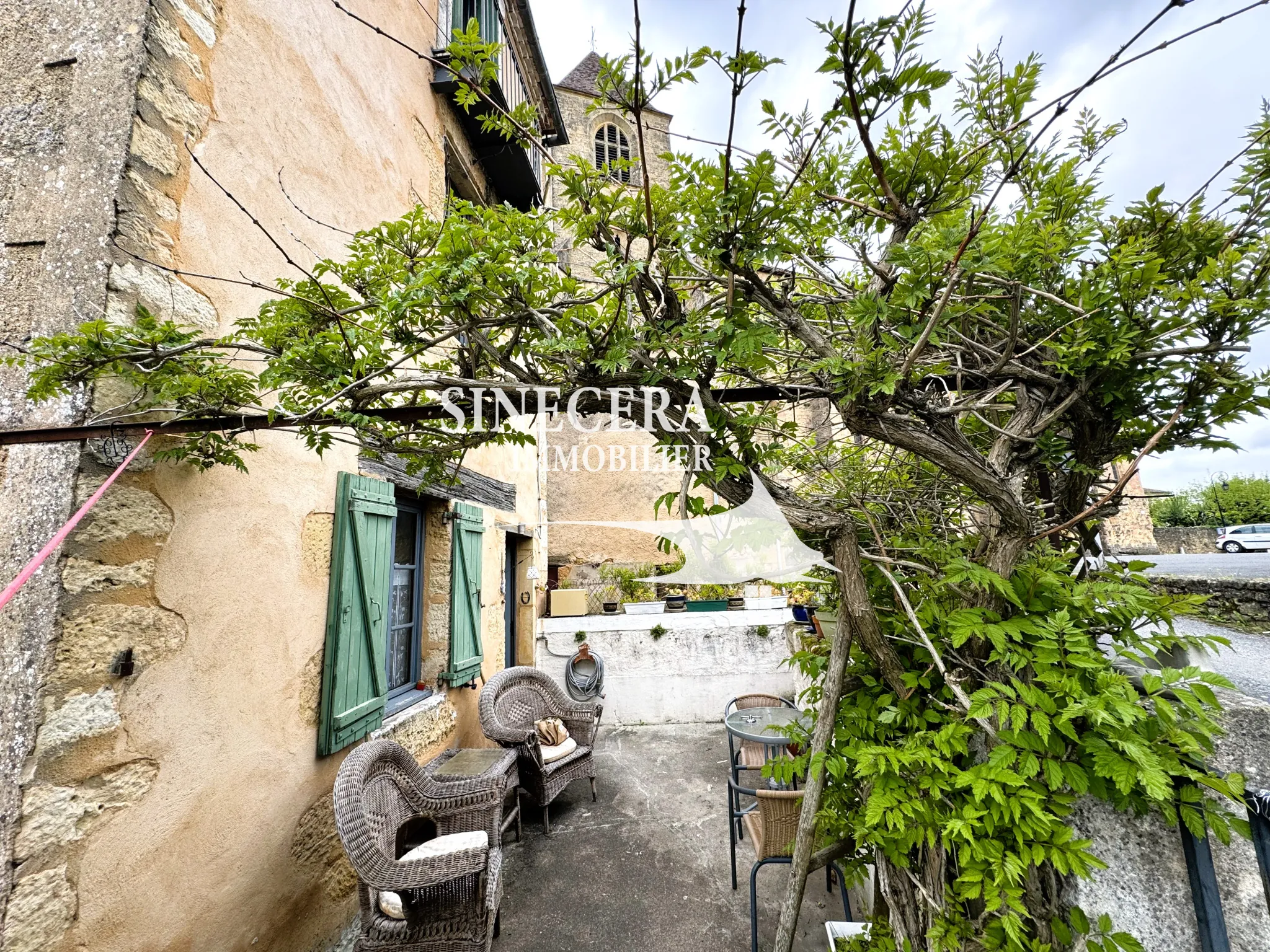 Charmante maison de ville de 100 m² à Belvès, village médiéval classé parmi les plus beaux de France 