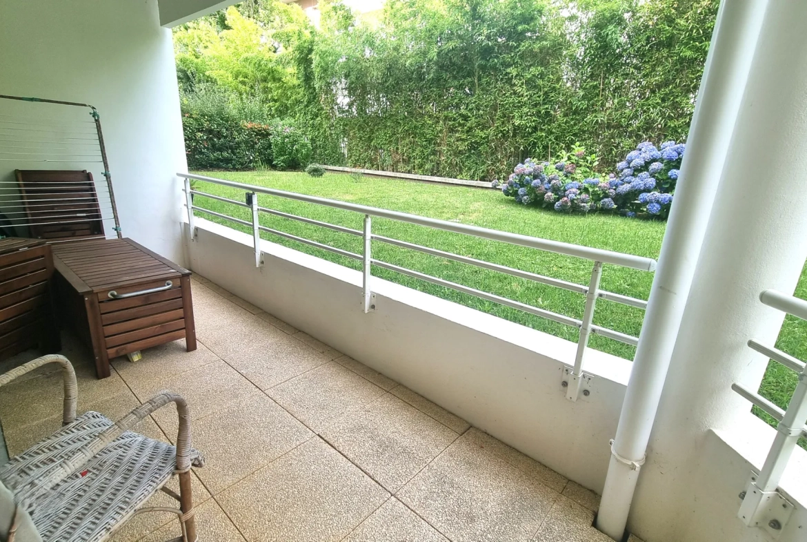 T2 à Bayonne avec terrasse, parking, cave et vue sur jardin - Idéal pour investissement ou résidence principale 