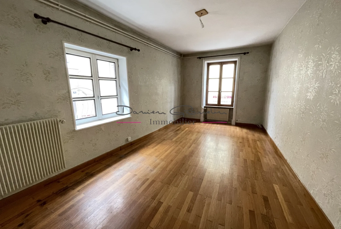 Maison de village à Cublize avec séjour, 2 chambres et sous-sol – Opportunité à ne pas manquer 