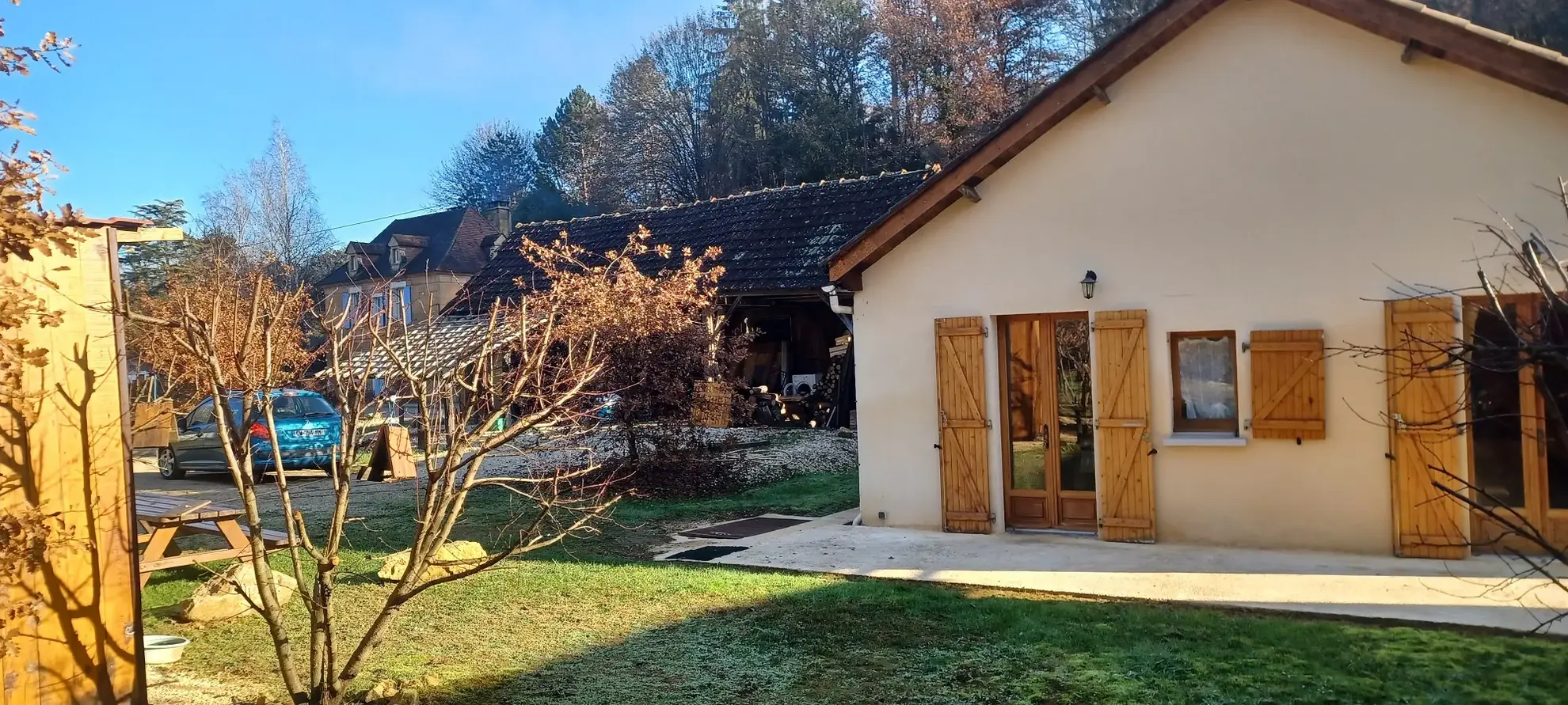Maison à Grolejac de 65 m² avec terrain et hangar, proche commodités 