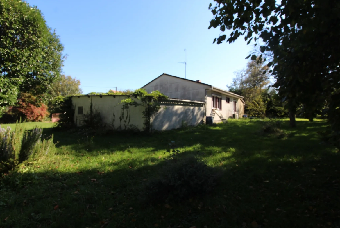 Maison indépendante de 80 m² avec terrain de 1500 m² à Andryes 
