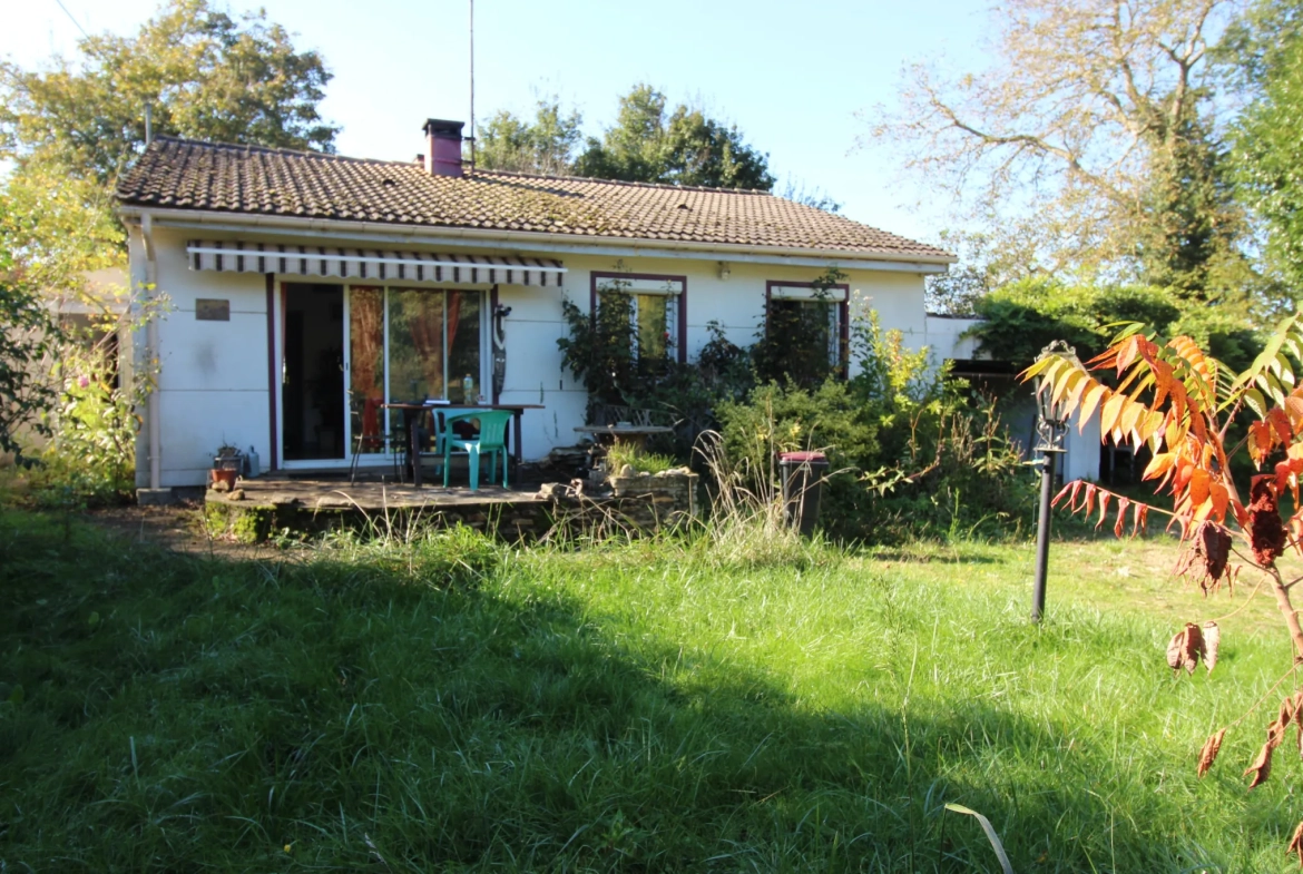 Maison indépendante de 80 m² avec terrain de 1500 m² à Andryes 